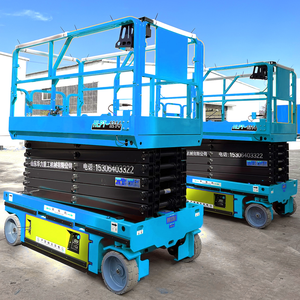 ENVÍO GRATIS 8m 10m 12M 16m Skylift Elevador Móvil Andamio Elevador Hidráulico de Tijera Plataforma Elevadora de Tijera para Trabajo Aéreo - Product Image 3