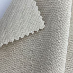Tela de punto para ropa, 380 algodón, 92,7 poliéster, Beige, 7,3 Gsm, tela teñida de sarga, con capucha, proveedor de China - Product Image 6