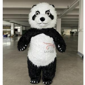 Costumes de tête de <span class=keywords><strong>panda</strong></span> <span class=keywords><strong>KungFu</strong></span> Costume de mascotte de <span class=keywords><strong>panda</strong></span> réaliste pour adultes, hommes et femmes - Product Image 1