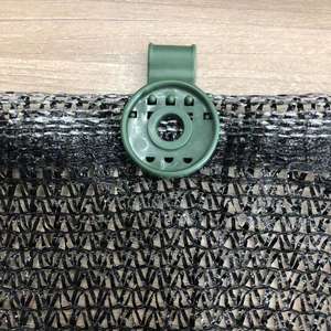 Abrazadera de clip de plástico negro para invernadero de jardín de Agricultura de huerto resistente a los rayos UV para Red de sombra fijador de red de insectos - Product Image 5