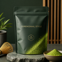 Échantillon de Thé Vert Pur Biologique Matcha Prix en Gros Poudre de Matcha Naturelle Pure de Qualité Cérémoniale