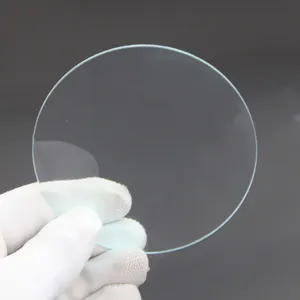 中国制造商提供球面光学玻璃石英BK7直径90毫米焦距240毫米大双凸透镜