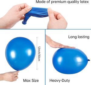 Ballons de fête en latex nacré de 10 pouces en gros pour décorations d'<span class=keywords><strong>anniversaire</strong></span>, Halloween, Noël, Nouvel An - Écologiques - Product Image 5