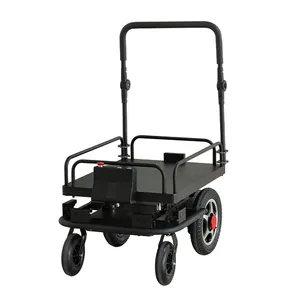 FOLO-200 Custom Autonomous Mobile Warehouse Carrying Handing Electric Hand Trolley Platform Cart Electric Trolley Cart