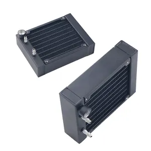 Système d'échangeur de chaleur en aluminium personnalisé pour radiateur de refroidissement d'eau d'ordinateur Pc Cpu