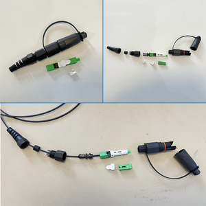 Vorinstallierter Verstärkter SC APC Wasserdichter Corning <span class=keywords><strong>Opti</strong></span>-tap Schnellverbinder Kompatibel mit Mini SC Feldinstallierbarem Schnellverbinder - Product Image 2