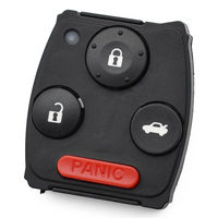 Casing Remote 4 Tombol Grosir, Cover Fob Pengganti Otomatis, Cangkang Kunci Mobil