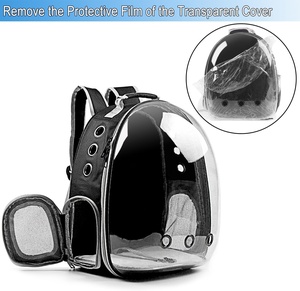 Wholesale Airline Approved Ventilate Transparent <b>Pet</b> Cat Dog Travel Carrying Bag Bubble <b>Backpack</b> <b>Carrier</b> for Hiking Airline - Product Image 3