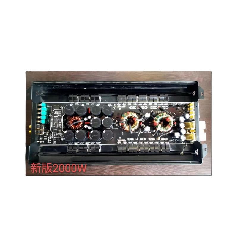 2000W Class D Car Amplifier with 600W RMS Mono Channel