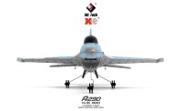 2021 nouvelle WLToys 2.4GHz 3 Canaux A290-F16 Haute Vitesse Simulation Télécommande PPE Camouflage Jouets D'avion Modèle