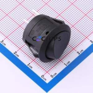 RT-S02-117-A1NBR7 Rocker Switch Through hole Component (THT),23x23mm Switch - Product Image 1
