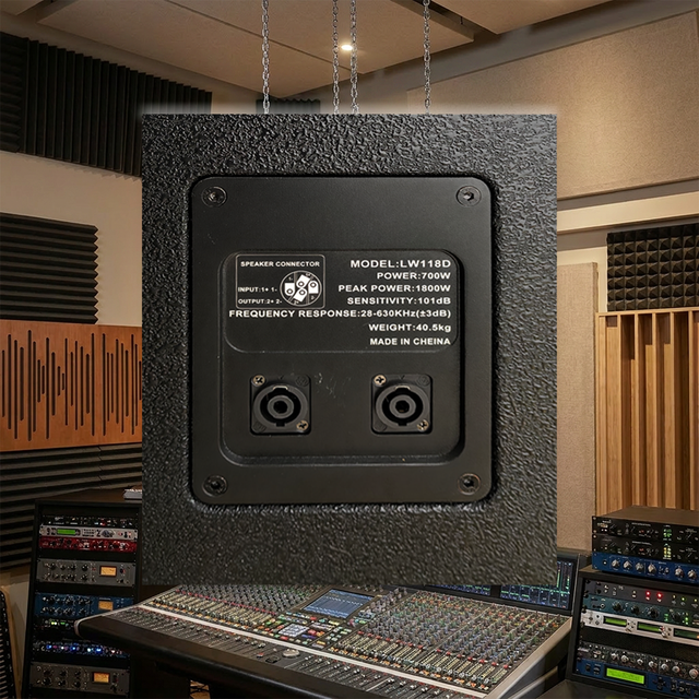 LS3 18-inch Ultra-low Bass 600W Mono 8 Ohm Wood Shell Floor Standing Speaker LW118D 3-Year Warranty 38Hz-300Hz Frequency
