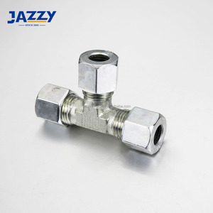 JAZZY DIN2353 raccord à compression Ss laiton Tube à Tube/filetage mâle/port femelle raccord de tuyau réglable raccord à compression - Product Image 2