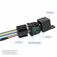 Traceur GPS GSM 2G avec coupure d'alimentation à distance par PC, localisation, vibration, alarme géofence et antivol pour véhicule