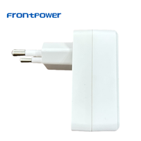 Adaptateur secteur USB-A 12W 5V 1A 1.5A 2A 2.4A 2.5A 3A Série Alimentation Niveau VI KC Prise murale Fixe pour Lumières LED ou Appareils