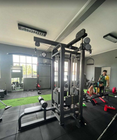 Appareil de musculation professionnel robuste à 4 stations, type Jungle Gym, avec pile de poids de 340 kg