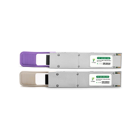 YXFiber YXF-Q28-B23/32L-80D 100Gbps BIDI QSFP28 80km ZR4 Modul Transceiver Optik 1280nm/1304nm EML+SOA Sumber PIN 3-Tahun Garansi