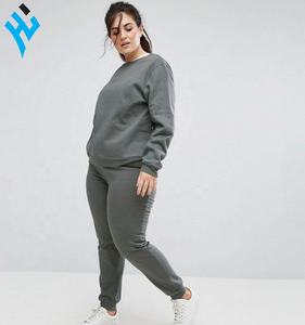 2025 nouvelle vente chaude de haute qualité à manches longues 2 pièces ensemble survêtement costume décontracté survêtement femmes gris survêtement - Product Image 3