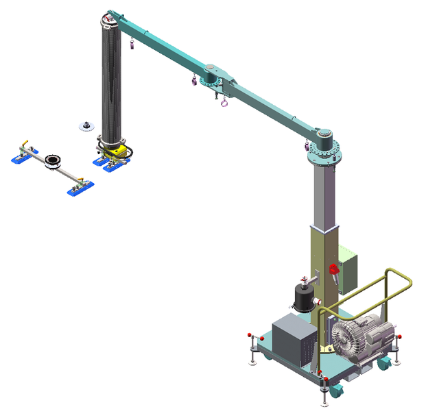 Ergonomic Vacuum Lifting System Vacuum Tube Lifter