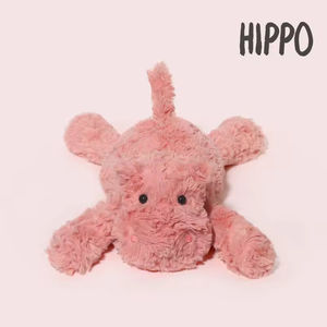 Peluche de Animales de Peluche Unisex de Algodón PP, Almohada para Dormir Abrazable, Suave, Lindo y Divertido, Perro, Mono, Elefante, Hipopótamo - Product Image 2