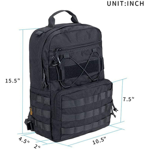 Customizable Logo Small <strong>Rucksack</strong> Backpack with PVC Lining for Camping and Hiking - Product Image 6