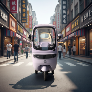 Tricycle à capote <span class=keywords><strong>2</strong></span> places 60V résistant aux intempéries (homologué DOT) : Véhicule fiable pour les trajets entre centres de <span class=keywords><strong>spa</strong></span> et stations balnéaires et les courses à domicile en zone montagneuse - Product Image 1