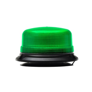 Luz de Advertencia LED Estroboscópica Verde al por Mayor, DC12-24V, Luz Intermitente <span class=keywords><strong>para</strong></span> Tráfico, Luz de Techo <span class=keywords><strong>para</strong></span> Vehículos, Lente de PC IP66 - Product Image 1