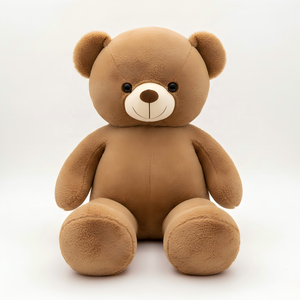 Teddy Bear Plush Toy Soft Stuffed Animal <b>Doll</b> Gift for Kids Girlfriend Birthday Christmas <b>Cute</b> Brown Plushie - Product Image 1