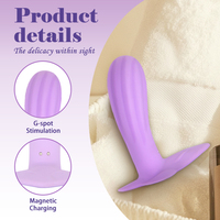 Tragbarer Starker Vibrations-G-Punkt-Klitoris-Stimulator Fernbedienung Slip-Vibrator 10 Frequenzen Wasserdicht für Frauen Männer