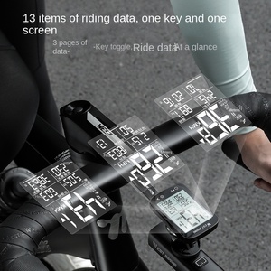 Không thấm nước không dây GPS tốc độ mét đường đo đường cho xe đạp leo núi cưỡi mã mét xe đạp máy tính - Product Image 5