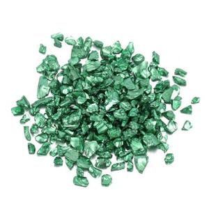 Pierres de verre métalliques irrégulières concassées, petits morceaux de verre brisé pour la décoration de slime, vente en gros - directement de l'usine, MOQ 1kg - Product Image 5