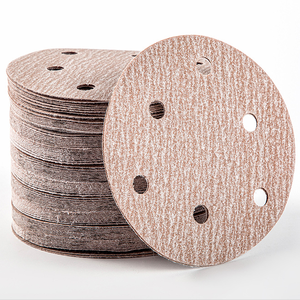 美国诺顿质量125毫米5英寸钩环泡沫磨盘陶瓷砂纸汽车圆形砂盘 - Product Image 4