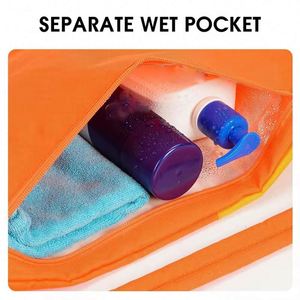 Bolsa Deportiva Impermeable con Cordón Ajustable y Compartimento para Ropa Mojada para Hombre y Mujer, Fábrica con Certificación BSCI - Product Image 3