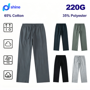 220g Mens Straight Casual Quick-Drying Breathable Mid Waist <strong>Trousers</strong> Moisture-Wicking Sweat-Resistant Cool - Product Image 1