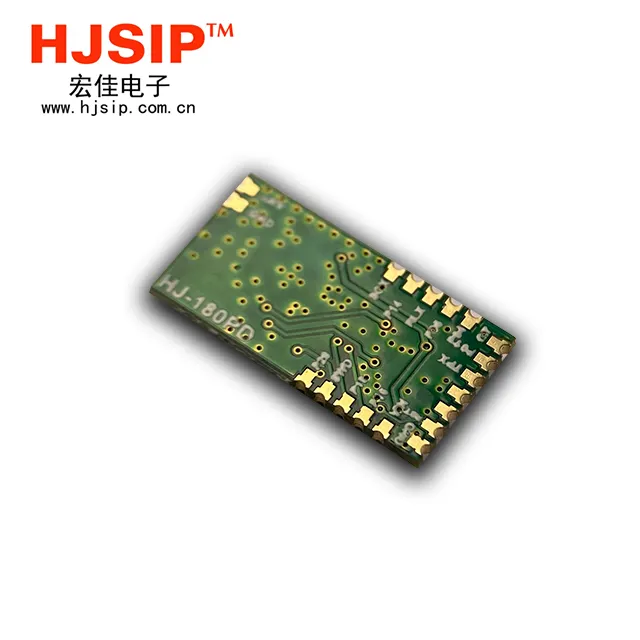 HJSIP modul HJ-180PD Bluetooth BLE5.0 termasuk UART port transmisi transparan IOT nrf52810 antena bawaan PA daya tinggi