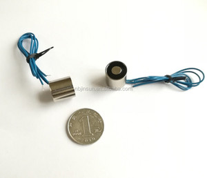 12V <span class=keywords><strong>DC</strong></span> JSP-1212K 電源投入でリリース ミニ電磁石 リフティング電磁石 ホールディング電磁石 - Product Image 2