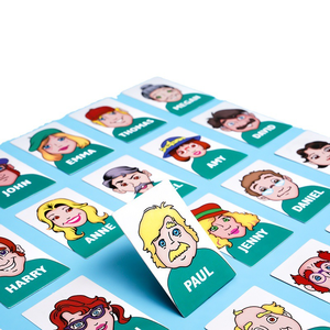 Juego de mesa de Educación Temprana de plástico personalizado más popular Nuevo diseño 'Guess for Who Is It' para niños - Product Image 3