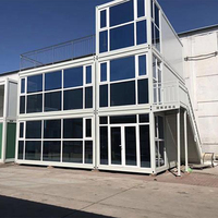 Maison pliante entièrement meublée maison modulaire à ossature petite maison préfabriquée portable de 20 pieds