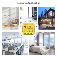 Module d'interrupteur de rideau WiFi Zigbee Tuya, pour volets roulants connectés, moteur de store, application Smart Life, compatible avec Alexa Google Home G809