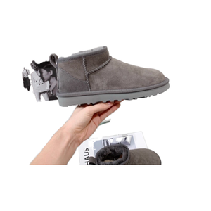 冬季女式保暖平底滑靴Tazz鞋，带平台圆头设计 - Product Image 4