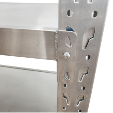 Op Maat Gemaakt Reksysteem Magazijn Rack Workshop Opslag Meerlaagse Displayplanken Roestvrijstalen Rekken - Product Image 3