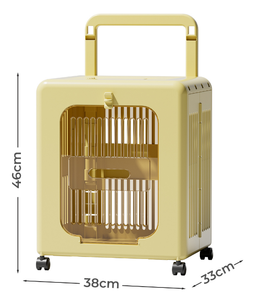 Valise de voyage pliable pour animaux de compagnie, grande capacité, facile à transporter, avec ventilation et fonctions anti-stress - Product Image 6