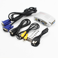 Convertidor de Video VGA a AV con Entrada VGA y Salida de Video, Divisores y Convertidores de Video