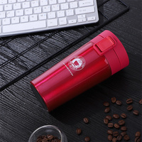 2025 nouveau 380ml écologique Double paroi en acier inoxydable voyage tasse à café isolé sous vide réutilisable gobelet tasse à eau
