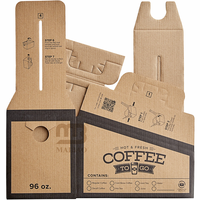 Nouveau distributeur de boissons portable de luxe personnalisé pour fêtes, type fût à vin, avec robinet BIB en papier pour café, jus et autres boissons, en boîte (Bag-in-Box)