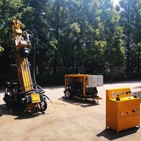 Foreuse hydraulique souterraine ZDK-5A pour l'exploration minière et les tunnels, haute efficacité, profondeur maximale 900 m