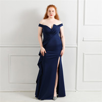 16655-S #20 nouveau style de robe sexy pour les fesses robe de soirée robe de demoiselle d'honneur de soirée de bal de fin d'année robe de grande taille pour dames
