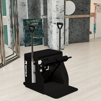Chaise de Pilates en bois d'érable durable, réglable et portable pour les studios de yoga et la santé