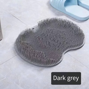 Brosse à pieds exfoliante pour peau <span class=keywords><strong>morte</strong></span> épurateur de massage du dos mural épurateur de pied arrière de douche avec ventouses - Product Image 4
