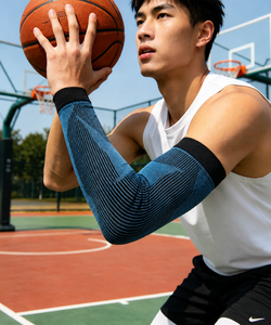 Vendita calda ciclismo maniche a <span class=keywords><strong>braccio</strong></span> a compressione palestra accessorio sportivo per proteggere il <span class=keywords><strong>gonfiore</strong></span> artrite gomito prodotto di sicurezza per il Fitness - Product Image 3